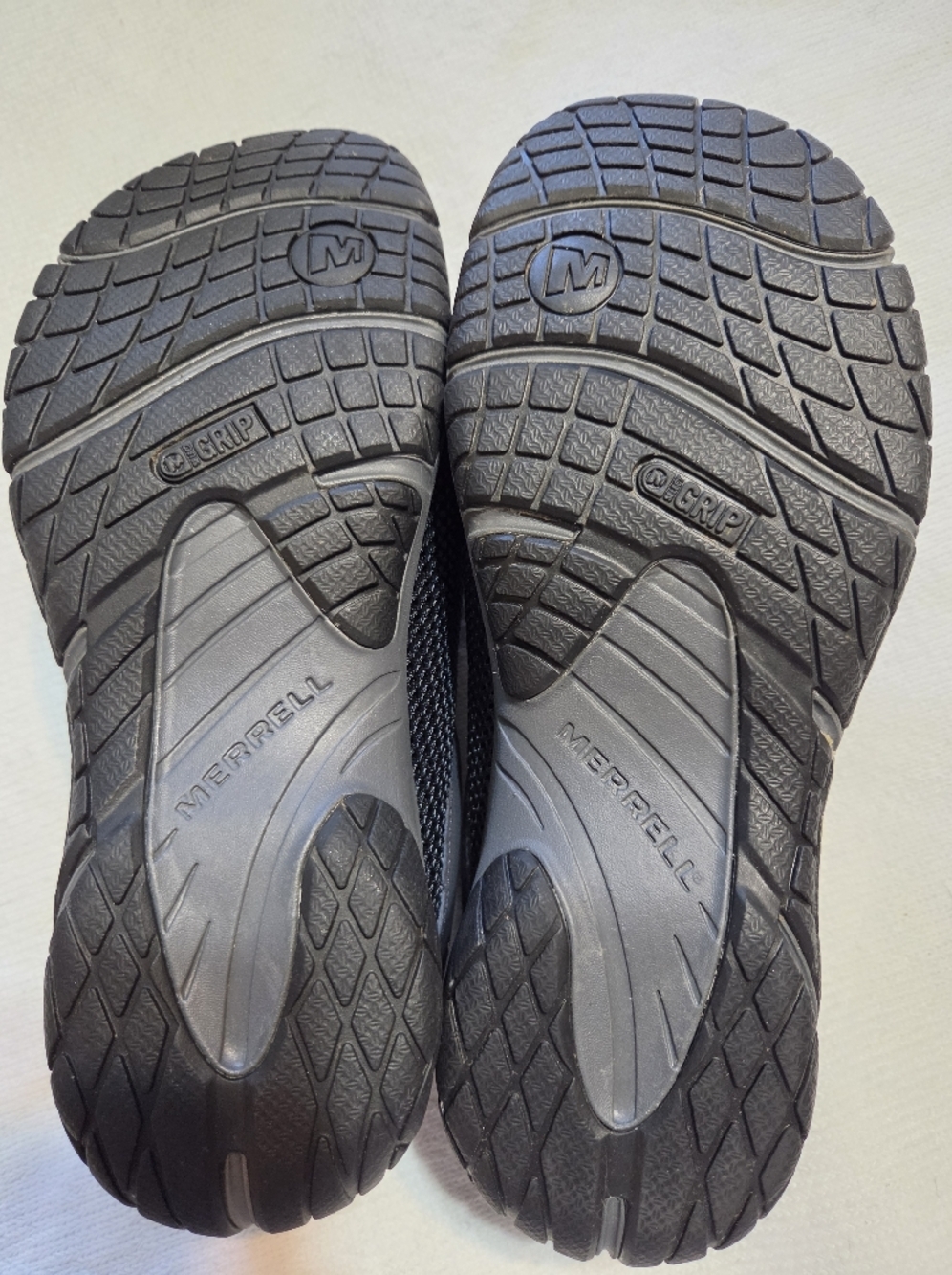 Merrell Women's  Navy Blue Mesh Slip-On Shoes with Orange Insole. Sz 9 - Picture 6 of 6